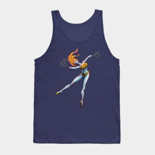 Weird Dancer Girl With Saw Hands Tank Top